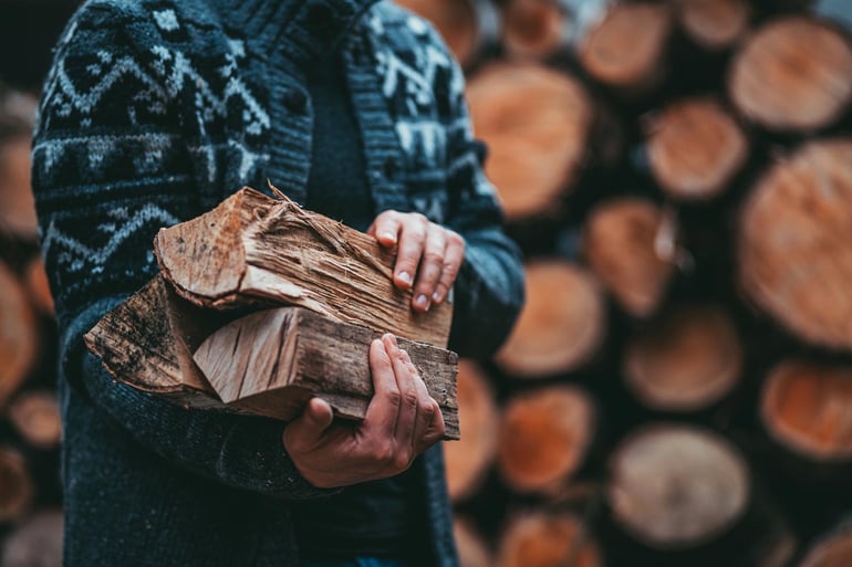 Carrying Firewood